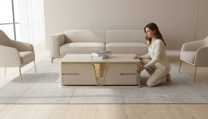 Moderner Couchtisch Beistelltisch Wohnzimmertisch Sofatisch Holztisch Möbel Neu