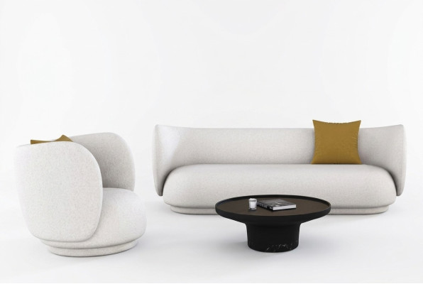 Sofagarnitur 2+1 Sitzer Velvet Sofa Wohnlandschaft Design Couch Lounge Sofas