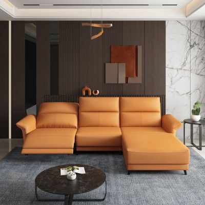 Eckgarnitur Ecksofa L-form Polster Modern Relax Sitz Luxus Möbel Wohnlandschaft
