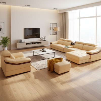 Wohnlandschaft Luxus Eckgarnitur Ecksofa L-form Polster Modern Relax Sitz Möbel