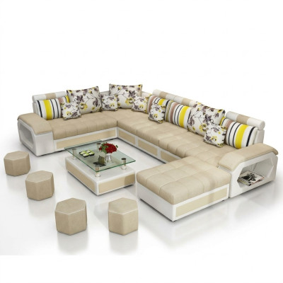 Couch Möbel Wohnlandschaft Luxus Sofas Ecksofa U-form Polster Modern Relax Sofas