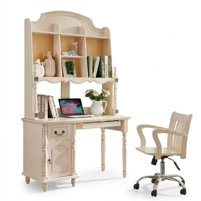 Schreibtisch Schrank Tische Bürotisch mit Schubladen PC Tisch Landhaus