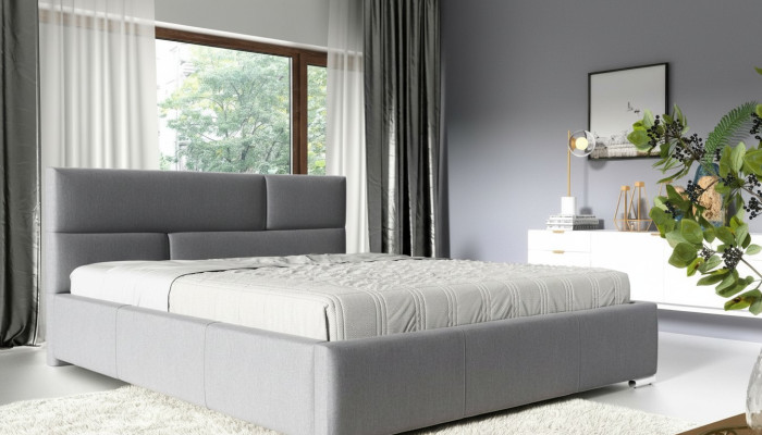 Bett Bettrahmen Schlafzimmer Design Doppel Hotel Modern Stoff Neu 180x200 Möbel