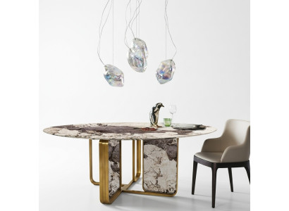 Stein Esstische Runden Tische Design Tisch Rund Möbel Esszimmer Modern Neu