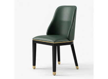 Stuhl Stühle Design Lehnstuhl Holz Polster Klassische Echtholz Esszimmer Möbel