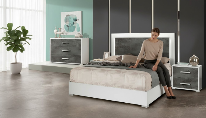 Luksuzna Doppio hotelska zasnova postelje moderna les 160x200cm nova hotelska