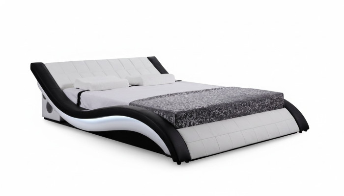 Bett Design Digital USB Betten Luxus Schlafzimmer Möbel Leder Doppel