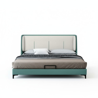 Betten Textil Hotel Luxus Polster Stoff Sitz Italien Designer Bett Schlafzimmer