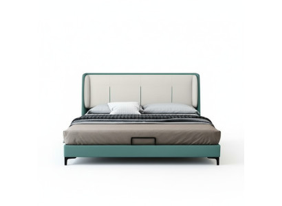 Betten Textil Hotel Luxus Polster Stoff Sitz Italien Designer Bett Schlafzimmer