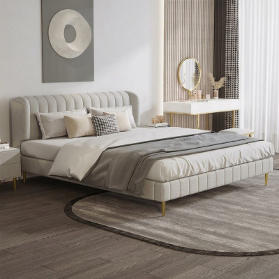 Betten Doppel Schlaf Zimmer Luxus Chesterfield Designer Bett Leder Hotel