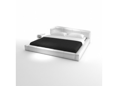 Modernes Hotel Gestell Schlaf Zimmer Luxus Leder Design Bett Doppel