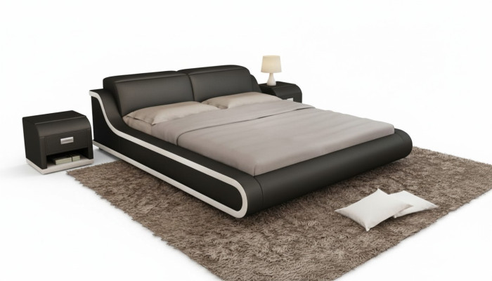 Schlafzimmer Design 180x200 Neu Möbel Luxus Modern Betten Polster