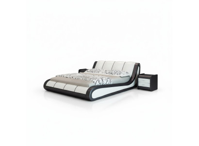 Betten Luxus Schlafzimmer Möbel Doppel Bett Design Stoff Hotel Blaue