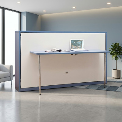 Büro Bett Gäste Betten Schrank mit Tisch Wandbett Schrankbetten Schrank Holz Neu