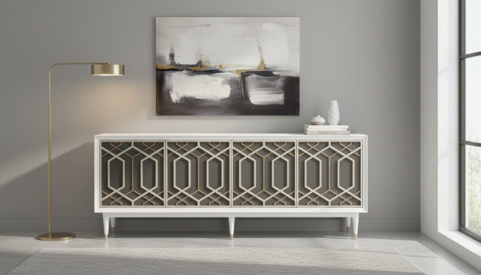 Design Möbel Luxus Kommoden Lowboard Wohnzimmer Sideboard Moderne Holz Schränke