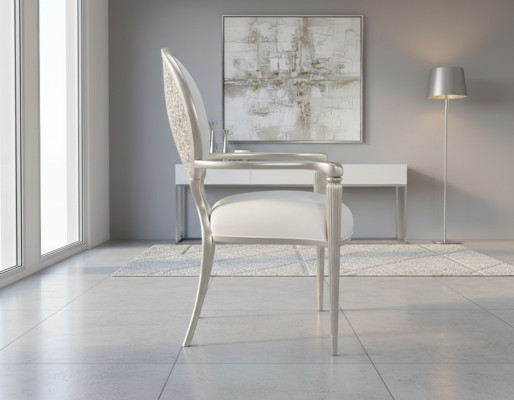 Luxus Sessel Esszimmer Stuhl Holz Möbel Einrichtung Hotel Lehnstuhl Stühle Neu