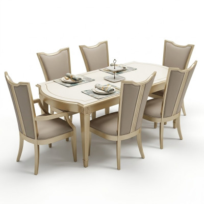 Design Luxus Holz Tisch Esszimmer Möbel Esstische Hotel Einrichtung Tisch 180x90