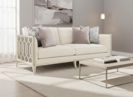 Modern 3 Sitzer Design Sofa Couch Polster Sofas Couchen Stoff Textil Dreisitzer