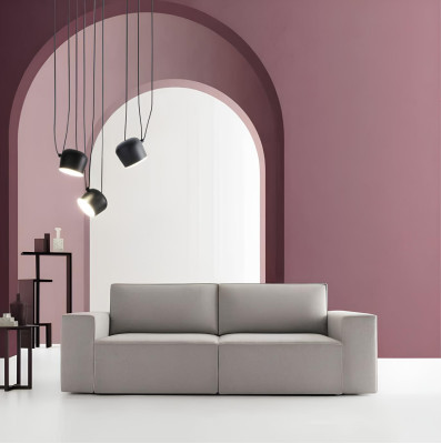Sofa Polster Sofas Couchen 3er Textil Schlafsofa Bett alfitalia 3 Sitzer Couch