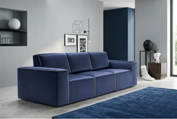 Dreisitzer Couch Polster Design Sofa Moderne 3 Sitz Sofas Zimmer Möbel alfitalia