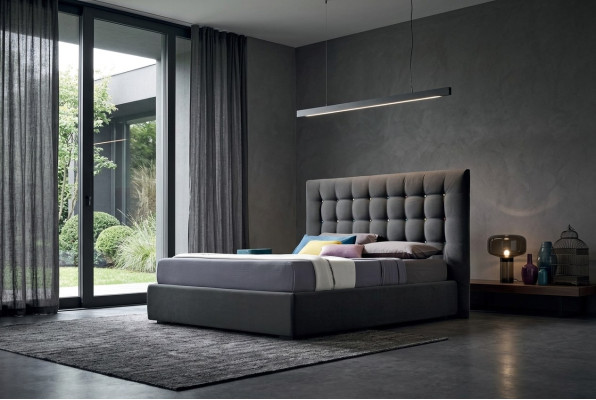 Chesterfield Luxus Betten Schlaf Zimmer Textil Bett Polster Design Doppel Hotel