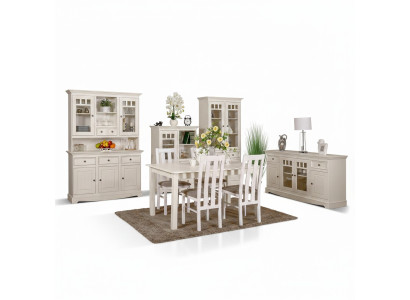 Anrichte Vitrine Buffet Schrank Design Landhaus Möbel Italienischer Stil Luxus