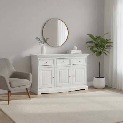 Anrichte Landhaus Stil Kommoden Sideboard Echtholz Möbel Bauern Schrank Kommode