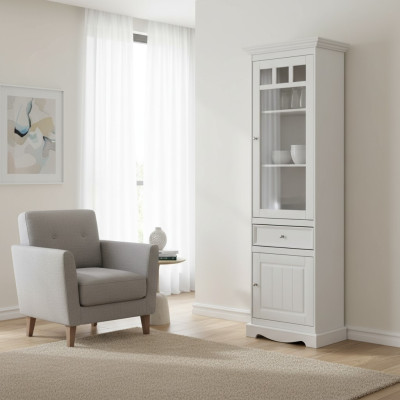 Vitrinen Kommode Vitrine Kommoden Kommodenschrank Glas Designer Schrank NEU