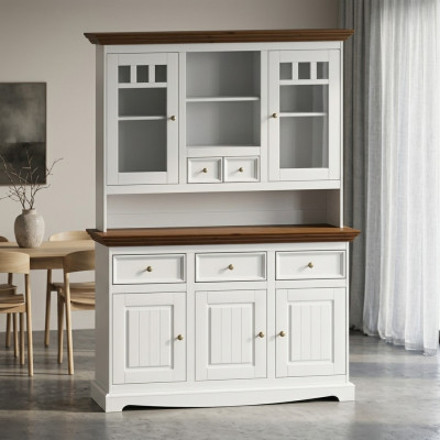 Wohn Zimmer Regal Luxus Holz Design Kommode Anrichte Side Low Board Schrank Neu