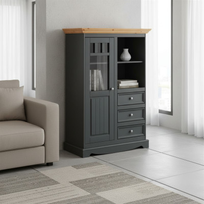Anrichte Schubladen Schränke Kommoden Sidebaord Kommode Holz Design Schrank Neu