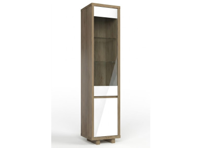 Glas Vitrine Schrank Vitrinen Wohnzimmer Schränke Design Modern Italy Neu