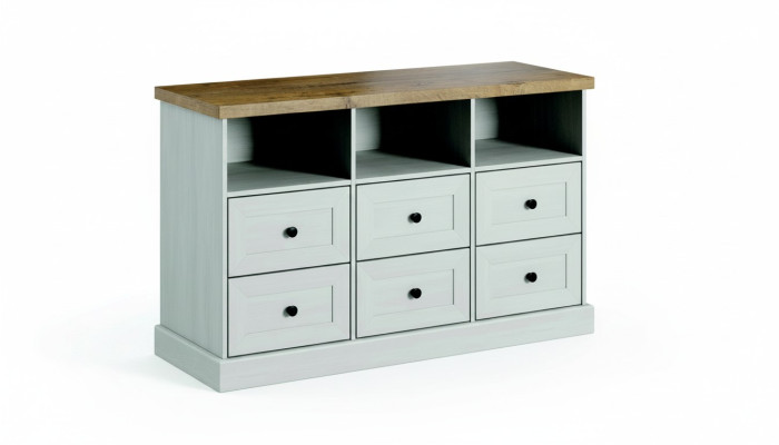 Wohn Zimmer Regal Holz Luxus Schrank Design Kommode Anrichte Side Low Board Neu