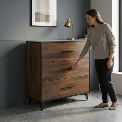 Schrank Wohn Zimmer Regal Luxus Loft Design Kommode Anrichte Side Lowboard Neu