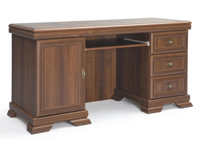 Tische Büro Handarbeit Vollholz Möbel Holz Büro Schreibtisch Klassischer Tisch