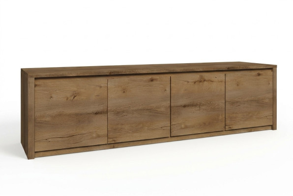 Wohnzimmer Kommoden Holz Low Board Regal rtv Rtv Sideboard Schrank Kommode Neu