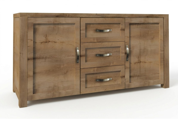 Buffet Anrichte Kommode Holz Handarbeit Holz Landhaus Anrichten Kommoden 2tlg.