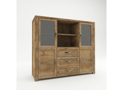 Anrichte Design Kommode Holz Schrank Möbel Vitrine Moderner Schrank Buffet Bar