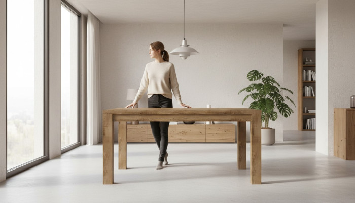 Esstisch Holz Tische Wohn Ess Zimmer Anrichte Esstische Holz Tisch Möbel Loft