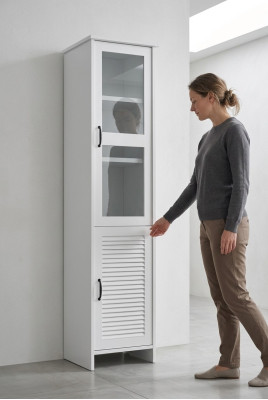 Vitrinen Vitrinenschrank Glasschrank Schrank Bücher Klassische Vitrine Kommoden