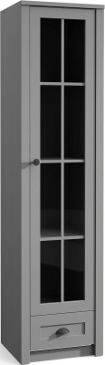 Landhaus Vitrine Schrank Klassisch Möbel Vitrinenschrank Vitrinen Glas Schränke