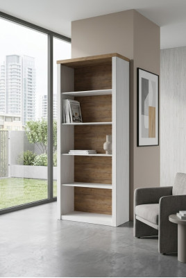 Standregal Wandregal Aktenregal Büroregal Neu Bücherregal Design Regal Holzregal