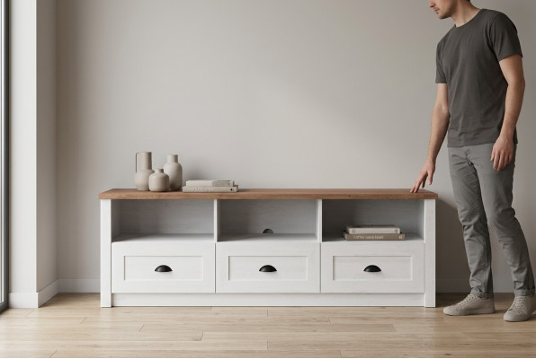 Design Regale rtv Sideboard Fernseh Wand Low Luxus Board Schrank Kommode Regal
