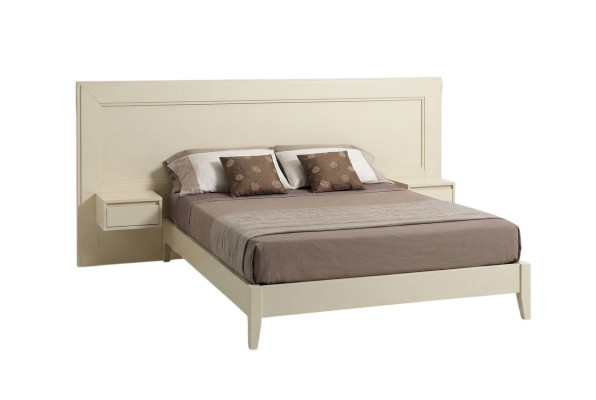 Design Moderne Luxus Möbel 4tlg. Set Hotel Einrichtung 2x Betten + Nachttisch