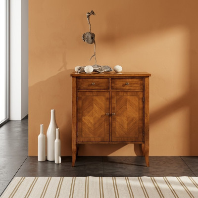 Sideboards Holz Schrank Möbel Kommoden Braun Kommode Anrichte Sideboard Massiv
