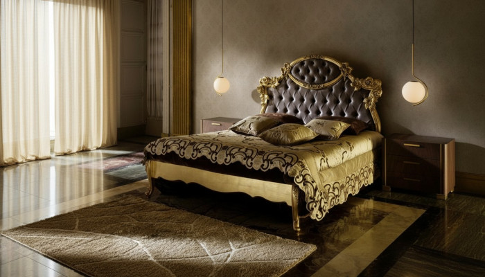 Bett Schlafzimmer Set Design Möbel Klassisch Luxus Betten Neu 2x Nachttisch 3tlg.