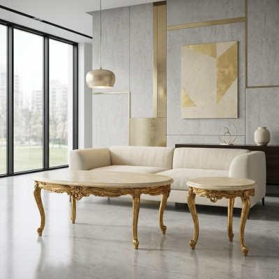 Couchtisch Holztisch Design Tische Italienische Möbel neu Luxus Wohnzimmer Tisch