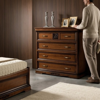 Kommoden Holz Schränke Anrichte Möbel Kommode Sideboard Schrank Klassische neu