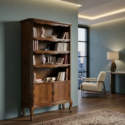 Akten Bücher Regal Schrank Echtholz Schränke Schlafzimmerschrank Schrank Regale
