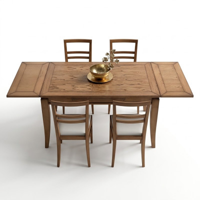 Esszimmer Set Essgruppe Esstisch + 4x Stühle Stuhl Modern Tisch Tische Garnitur