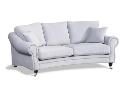 Sofa 3 Sitz Couch Polster Sofas Couchen Wohnzimmer Design Textil Dreisitzer